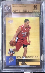 2009-10 Upper Deck #234 Stephen Curry Rookie RC SP Graded BGS 10 Pristine GOAT - Bild 1 von 5