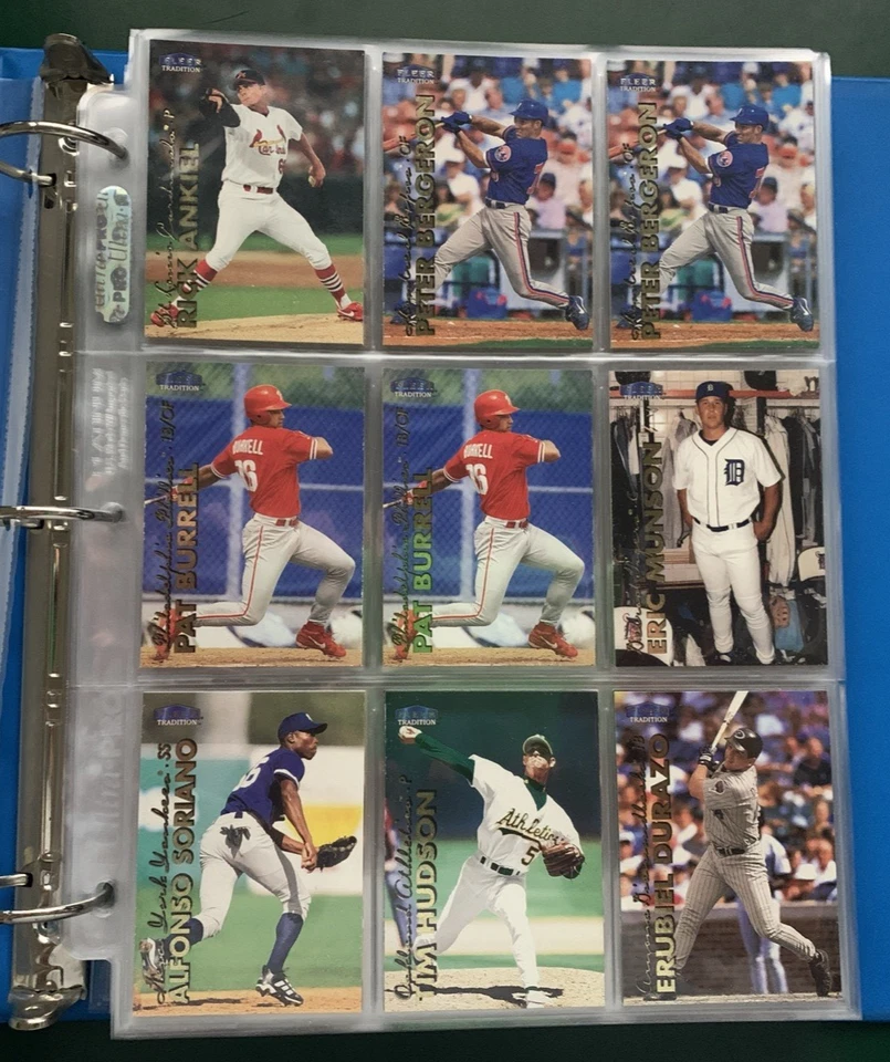 1999 Fleer Tradition Update SET BREAK singles - rookies, stars, HOFers, commons - Image 1 of 4