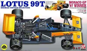 1/12 F1 Race Car : Lotus 99T '87 Monarco Winner #BX12001 : PLATZ/BEEMAX - Picture 1 of 11