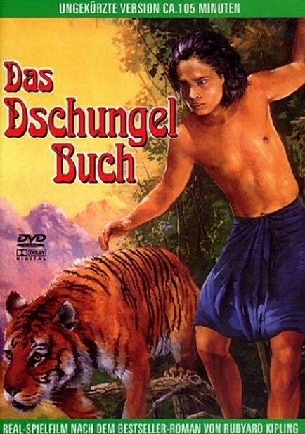 DAS DSCHUNGELBUCH - DER FILM Sabu - Zoltan Korda UNGEKÜRZTE DVD & BONUS 1942 NEU - Bild 1 von 1