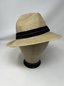 Goorin Bros Panama handgewebter Strohhut - Größe M - Bild 1 von 5