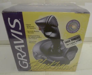 Gravis Blackhawk Model 1014-1 PC Joystick - from 1997 - NEW SEALED - Picture 1 of 7