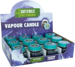 12 X 28.5g Airpure Menthol Decongestant VAPOUR CANDLE 1oz UPTO 8hrs BURN TIME - Picture 1 of 6