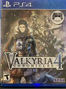 VALKYRIA Chronicles 4 PS4 clasificación T ADOLESCENTE sellado de fábrica nuevo en caja por Sega - Imagen 1 de 2