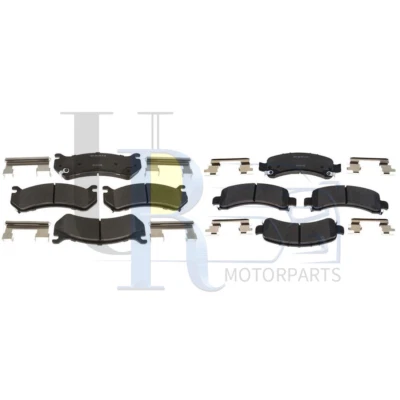 For 2003 2007 2008 Chevrolet Express 1500 Front Rear R-Line Ceramic Brake Pads - Image 1 of 3