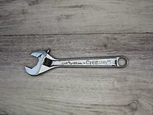 Vintage 8" Crestalloy Crescent Wrench Made In USA - Picture 1 of 7