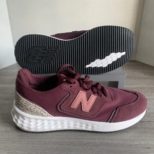 New Balance Fresh Foam X70 Sneaker women’s size 8.5 burgundy shoes suede - Picture 1 of 11