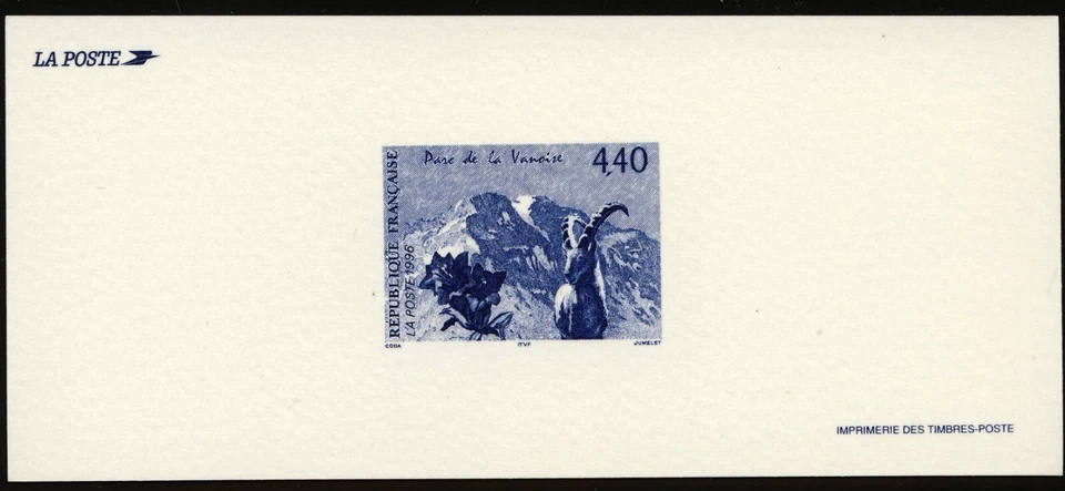 FRANCE . 1996 National Park (2515) . Reduced Size Deluxe Proof - Image 1 of 1