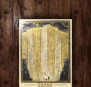 Swans September 22nd 2011 Bottom Lounge Chicago, IL LTD S/N Concert Poster - Picture 1 of 1