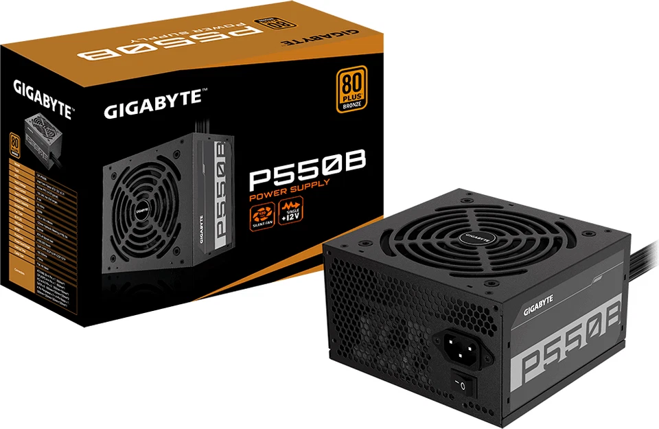 GIGABYTE P550b 550w ATX Netzteil 80 bronze 120 Mm Lüfter