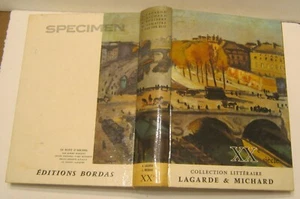 XX Siecle Collection Litteraire LAGARDE & MICHARD Volume VI 1962 Edition - Bild 1 von 4