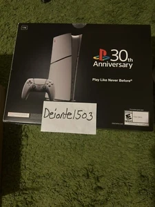 PlayStation 5 Digital Edition 30th Anniversary Limited Edition Slim Bundle - Picture 1 of 3