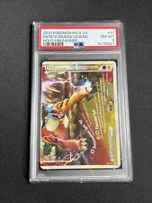 Pokemon Entei & Raikou PSA 8 Legend (Bottom) HG & SS Unleashed 91/95 Pokémon TCG