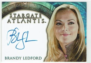 Stargate Atlantis Temporada 1 Uno Autógrafo Brandy Ledford como Norina - Imagen 1 de 2