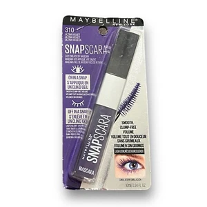Maybelline Snapcara Máscara Púrpura #310 Ultra Violeta Grupos Volumen Libre Nuevo en Paquete - Imagen 1 de 3