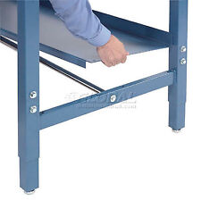 Global Industrial Lower Shelf For Bench 60"W x 15"D Blue