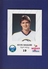 Kevin Maguire 1988-89 Wonder Bread Buffalo Sabres Hockey #19 (NM) Hostess