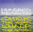 hundred reasons - quick the word, sharp the action - hundred reasons CD 3WVG The