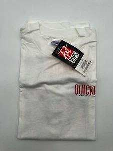 Vintage Quickie Shirt Mens L Art Tops Beefy Hanes (Some Stains) - Picture 1 of 5