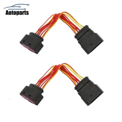 Adaptador conector faro HID xenón 2x 14 a 10 pines para Audi VW Foto 1 de 4