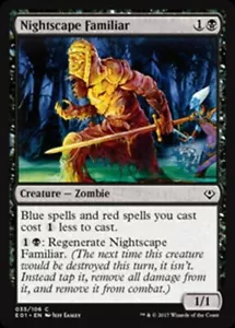 NIGHTSCAPE FAMILIAR Archenemy Nicol Bolas MTG Black - Zombie Com - Picture 1 of 1