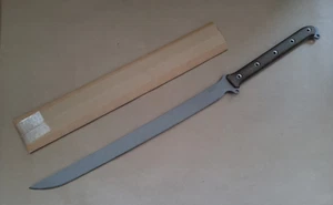Busse Knives Battle Grade AK American Kensei Sword 47, Desert Sage, Green Canvas - Picture 1 of 6