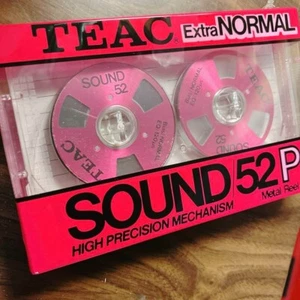 [ New ] TEAC SOUND 52P Extra NORMAL HIGH PRECISION MECHANISM Cassette Tape - Picture 1 of 8