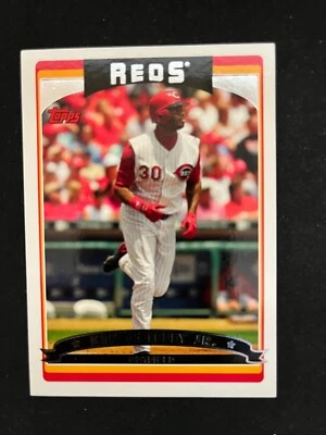 2006 Topps #387 Ken Griffey Cincinnati Reds NrMt - Image 1 of 2