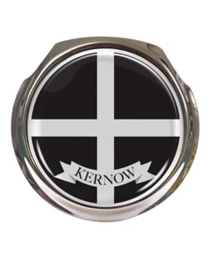Kernow County Flag - Car Grille Badge - FREE FIXINGS - Picture 1 of 3