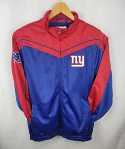 NFL Team Apparel New York Giants Sudadera Grande con Cremallera Completa GIII Carl Banks - Imagen 1 de 6