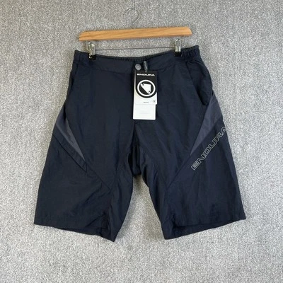 Endura Shorts Womens Medium Black Cairn Mountain Biking Cycling Padded MTB - Image 1 of 4
