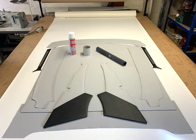 Kit de techo gris MGB GT Foto 1 de 4