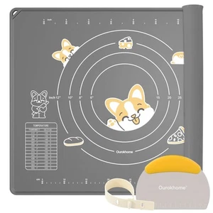 Silicone Baking Mat Sheet and Pastry Dough Cutter, 0.5 Inch Thick 20'' X 16" ... - Picture 1 of 6