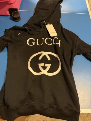 G1N with tags Gucci Interlocking Logo HOODIE XXL Foto 1 de 4