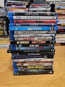 Blu-ray Lot of 20 Assorted Movies Mixed Genres - Picture 1 of 8