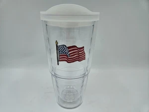 Tervis Tumbler American Flag 24oz with Lid - Picture 1 of 4