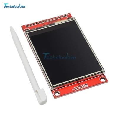 240x320 2.4" SPI TFT LCD Touch Panel Serial Port Module with PCB ILI9341 3.3V - Bild 1 von 4