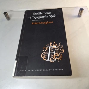 The Elements of Typographic Style: Version 4.0: 20th Anniversary Edition - Picture 1 of 4