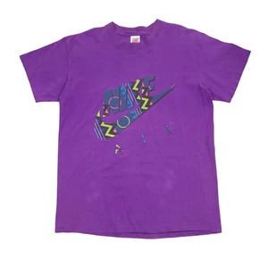 Vintage 90's Purple Nike Air Shirt - Picture 1 of 5