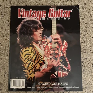 Vintage Guitar Magazine December 2020 Edward Eddie Van Halen Cover - Bild 1 von 2