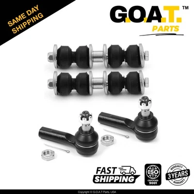 Kit de barra estabilizadora exterior y extremo de barra estabilizadora delantera para Nissan Frontier 1998-2004 4x4 tracción trasera Foto 1 de 4