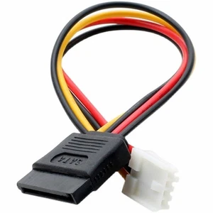 Câble D'Alimentation Itx Sata 4 Pin 2Mm À Disque Hdd Ssd 2,5" Connecteur 30Cm - Afbeelding 1 van 3