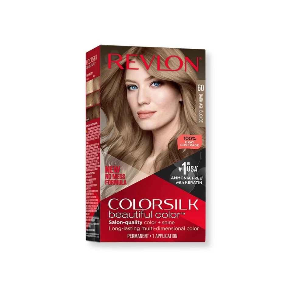 Dauerhafte Coloration Revlon Colorsilk Ohne Ammoniak Nº 60-Dunkles Aschblond - Bild 1 von 1