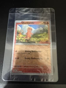 Carta Pokemon Promo Charmander SIGILLATA GameStop Nm/Come Nuova O Migliore #4/165 Nuova Tcg - Foto 1 di 2