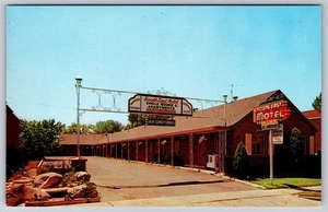 Postal cromada South East Motel Salt Lake City Utah - Imagen 1 de 3