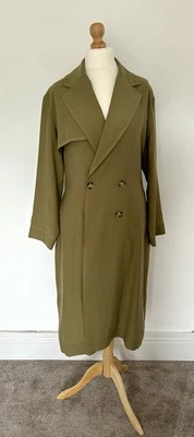 Paul Smith Women’s khaki Trench Coat Size 42 Uk 12 RRP £585 - Image 1 of 4