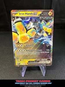 Iron Hands Ex 031/131, Prismatic Evolutions, Pokémon, NM - Foto 1 di 3