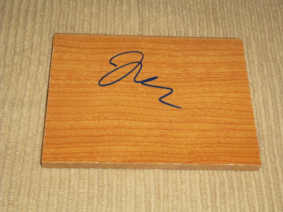 Jameer Nelson Hand Signed Floorboard NBA Orlando Magic Basketball Autograph - Image 1 of 1