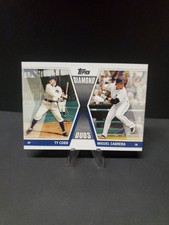 Ty Cobb / Miguel Cabrera 2011 Topps Diamond Duos  #DD-CC Detroit Tigers