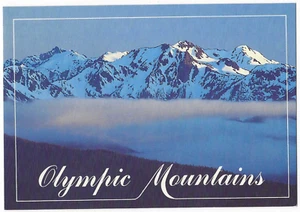 Olympic Mountains Washington Postkarte Olympic Peninsula WA - Bild 1 von 2